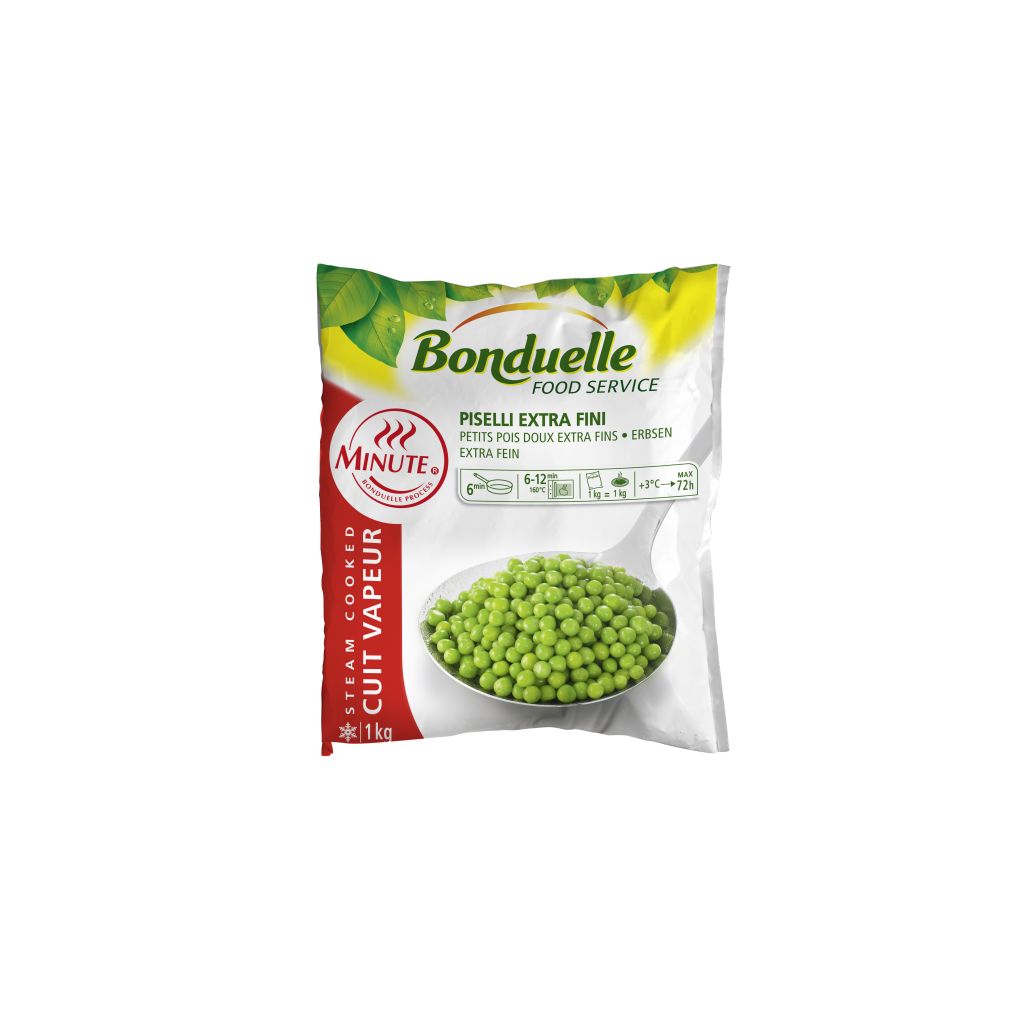 PISELLI EXTRA FINI MINUTE | 6CF X 1kg | BONDUELLE