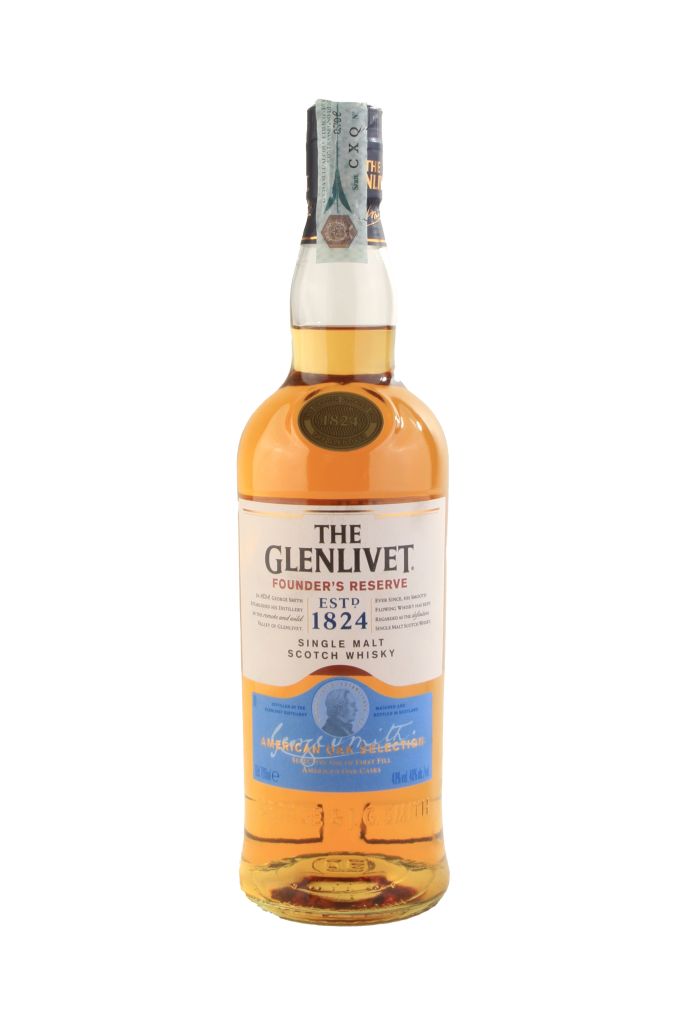 THE GLENLIVET FOUNDER'S RESERVE SINGLE MALT 70 cl | GLENLIVET DISTILLERY 40° PRENOTAZIONE NON RENDIBILE