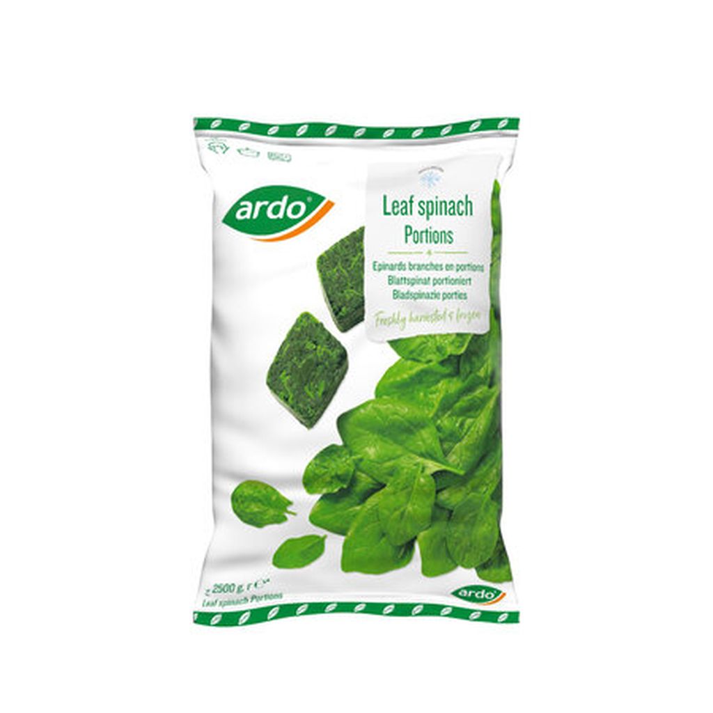 SPINACI PORZIONE EXTRA | 2CF X 2,5kg | ARDO
