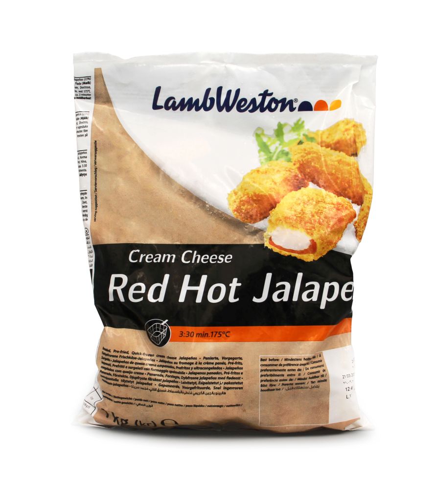 JALAPENOS RED HOT | CT: 6CF X 1kg | LAMB WESTON