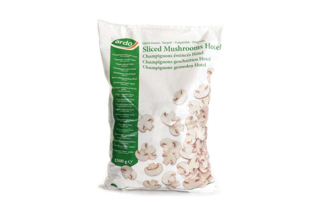 FUNGHI CHAMPIGNONS TAGLIATI | 4CF X 2,5kg | ARDO