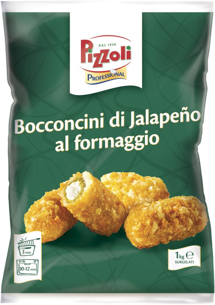 BOCCONICINI DI JALAPENO AL FORMAGGIO | CT: 6CF X 1kg | PIZZOLI