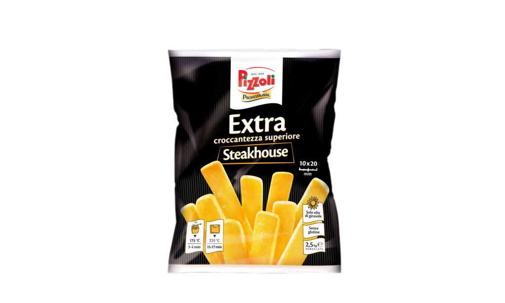 PATATE EXTRA STEAKHOUSE | CT: 4CF X 2,5kg | PIZZOLI
