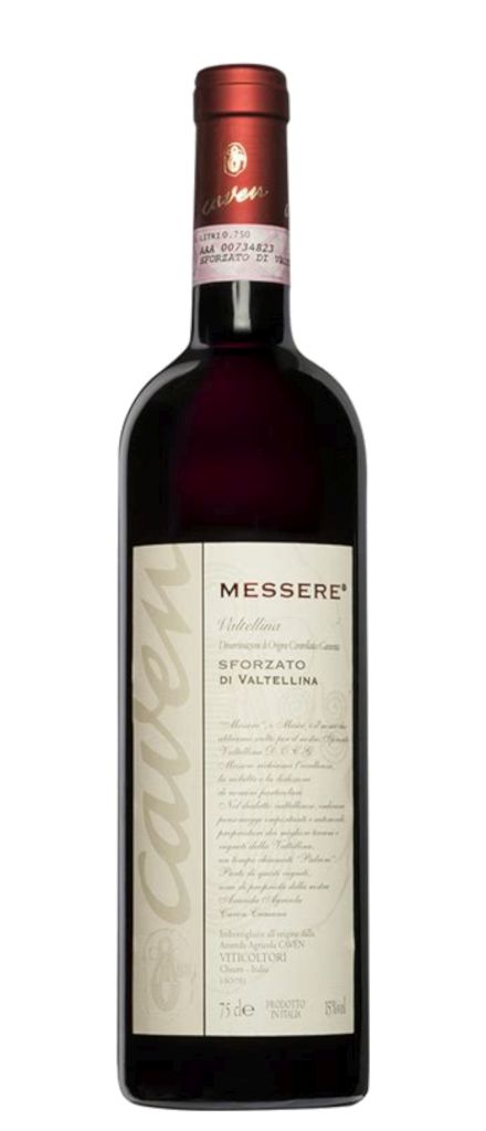 SFORZATO DI VALTELLINA 'MESSERE' DOCG | 6BT X 750ml 2019 CAVEN AZIENDA AGRICOLA 15,5°  PRENOTAZIONE NON RENDIBILE