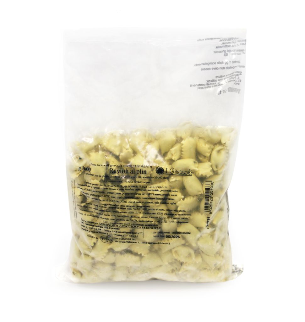 RAVIOLI PLIN | 5CF X 1kg | I GIRASOLI