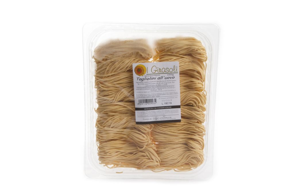 TAGLIOLINI UOVO | 3CF X 1kg | I GIRASOLI