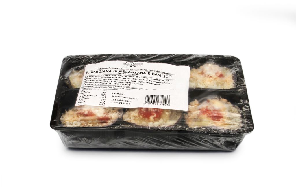 PARMIGIANA MELANZANE BASILICO | 1CT X 48pz | DI TRIA