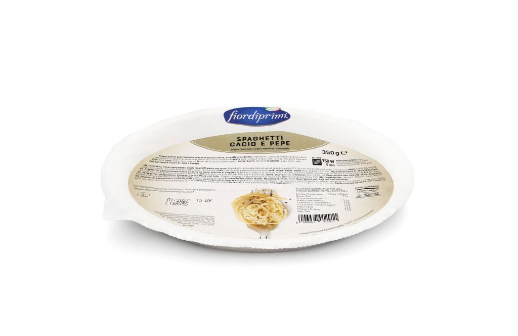 MONOP SPAGHETTI CACIO PEPE 350g FIORDIPRIMI | 4CF X 350g | SURGITAL - FIORDIPRIMI