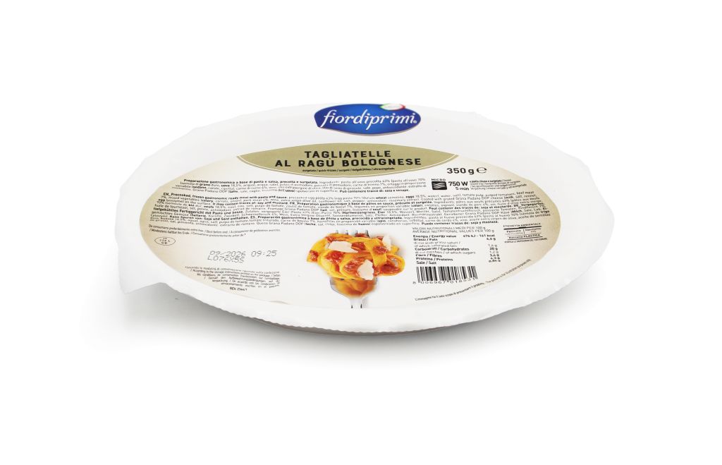 MONOPORZ TAGLIATELLE BOLOGNESE 350g FIORDIPRIMI | 4CF X 350g | SURGITAL - FIORDIPRIMI