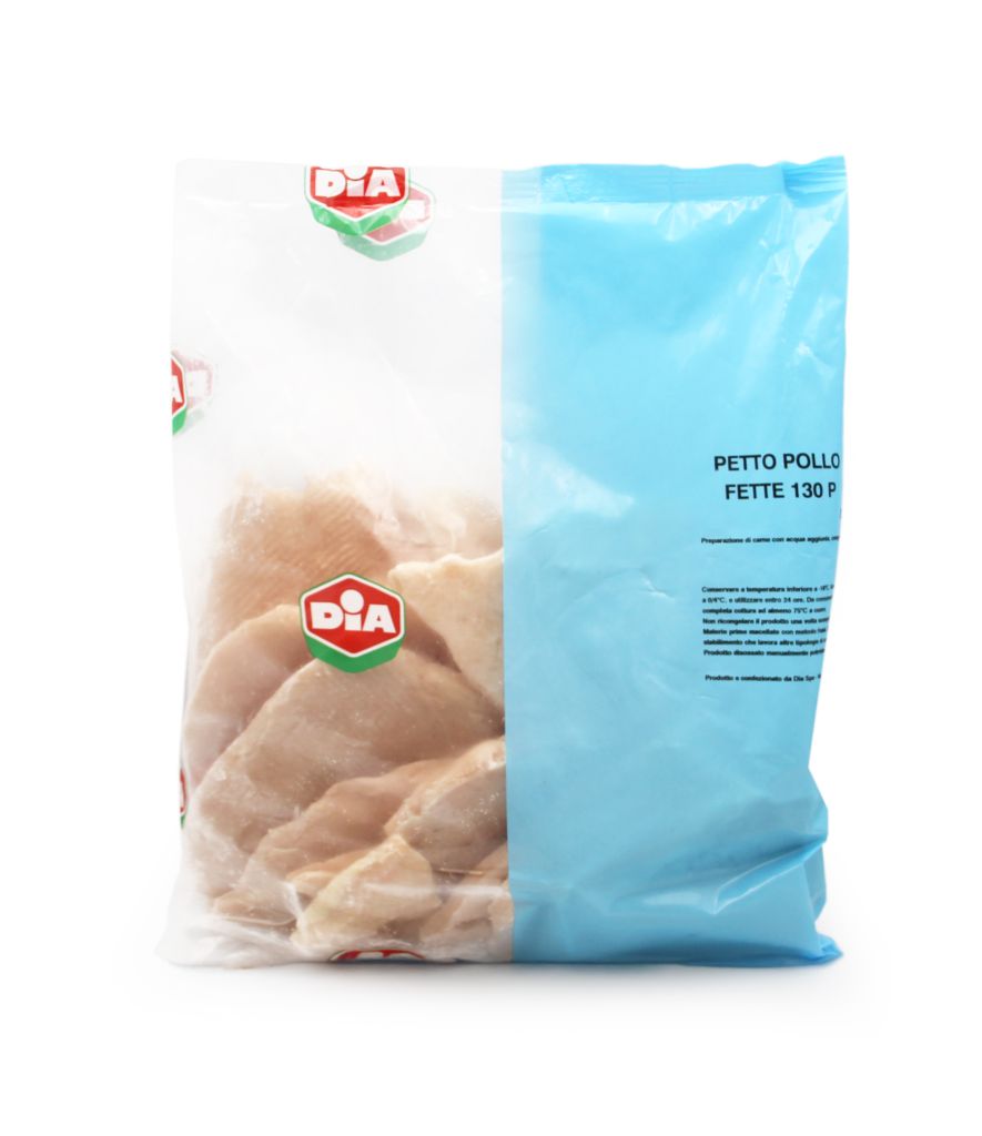 POLLO PETTO FETTE 130g DIA CO