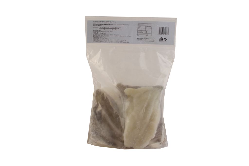 PESCE SAN PIETRO FILETTO PACIFICO 150/200g C/P IQF