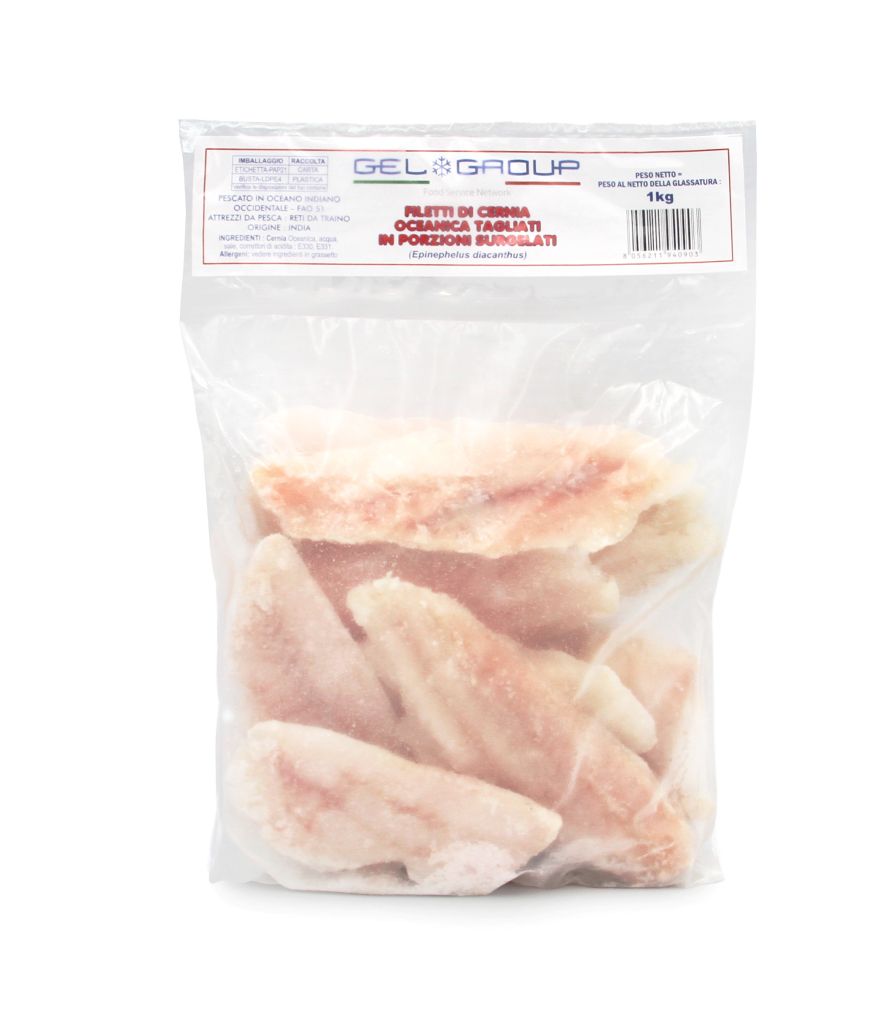 CERNIA OCEANICA FILETTO S/PELLE 120/170 IQF