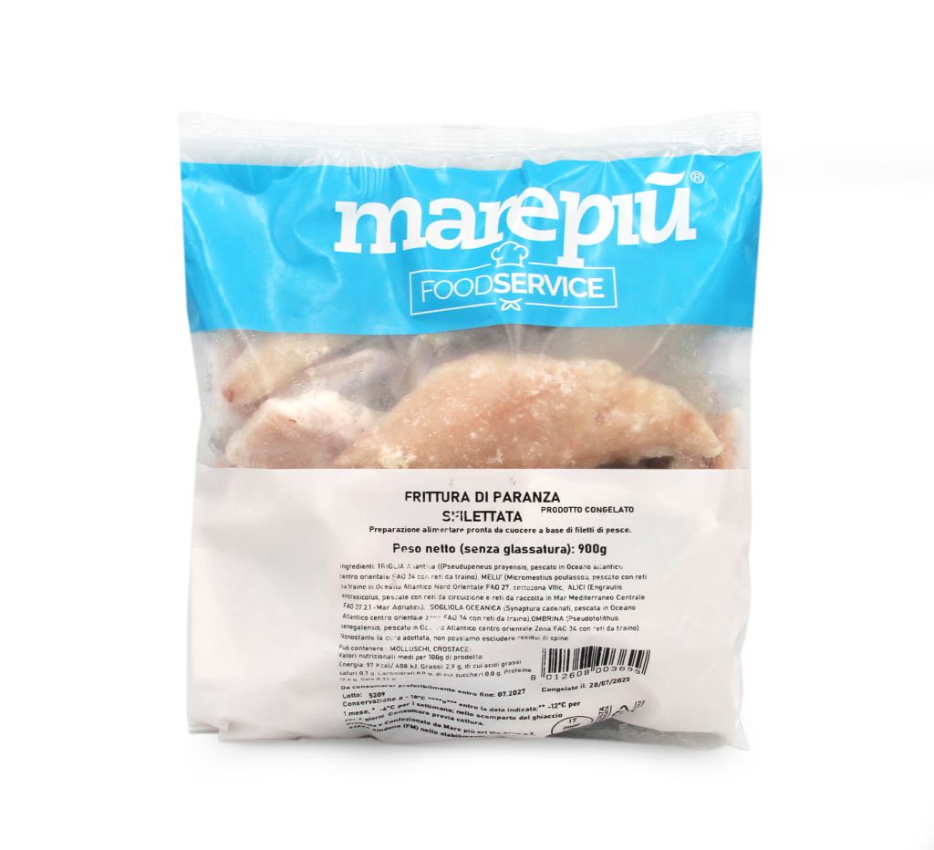 FRITTURA PARANZA MISTA SFILETTATA 5,4kg