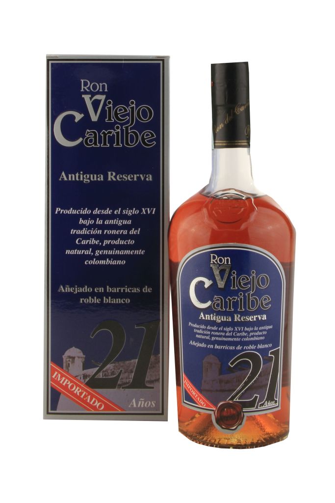 RUM VIEJO CARIBE 21 ANNI 70 cl | SANTANA LIQ. 40° PRENOTAZIONE NON RENDIBILE