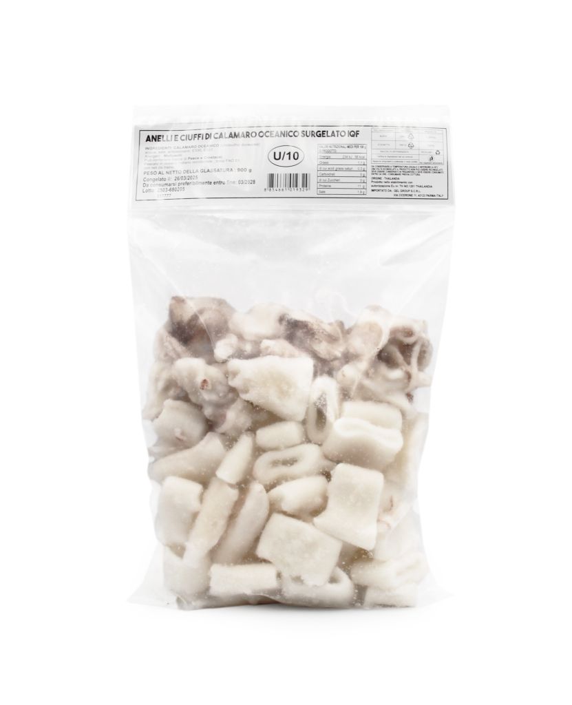 CALAMARO OCEANICO ANELLI CIUFFI U/10 IQF THAY