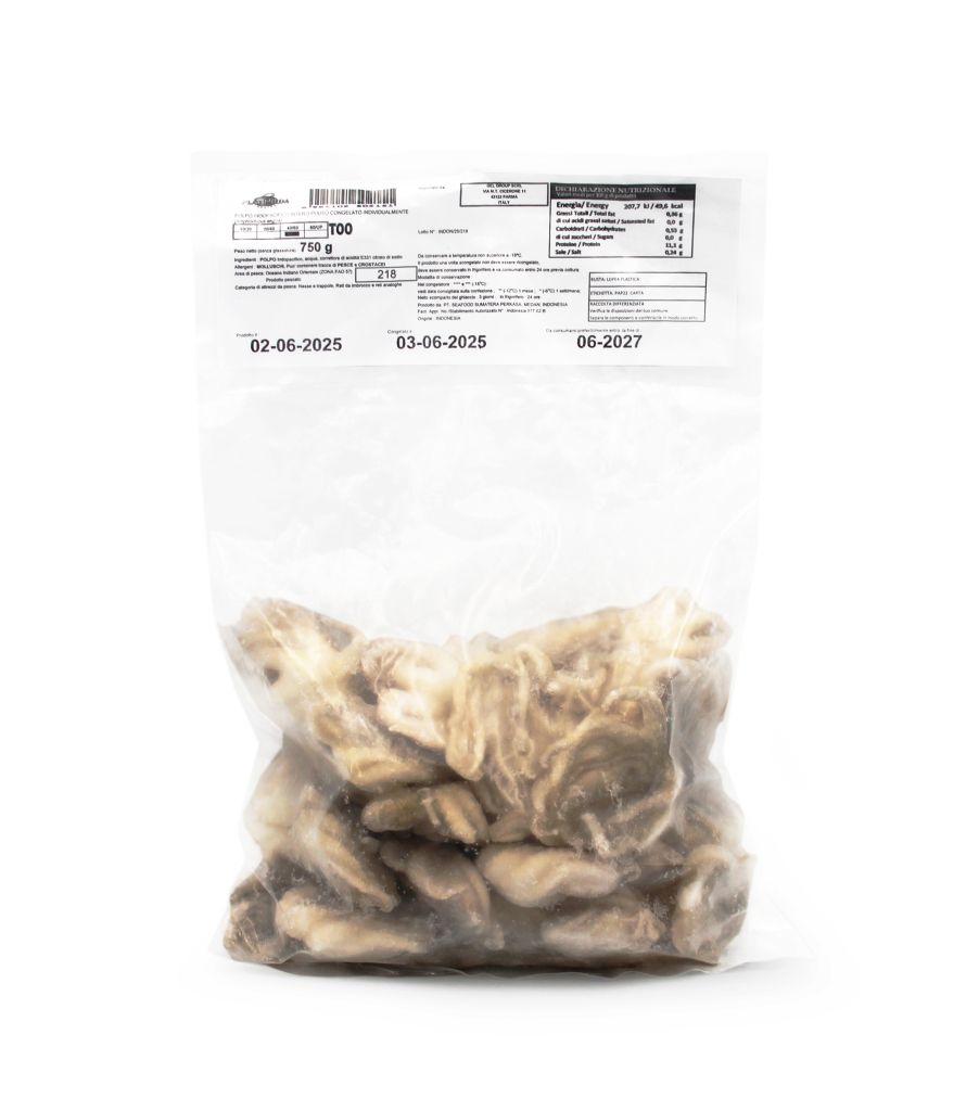 POLPO INDOPACIFICO (POLIPETTO) PULITO 40/60 IQF