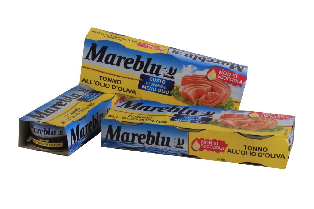 TONNO MAREBLU OLIO OLIVA MENO OLIO 96X60g